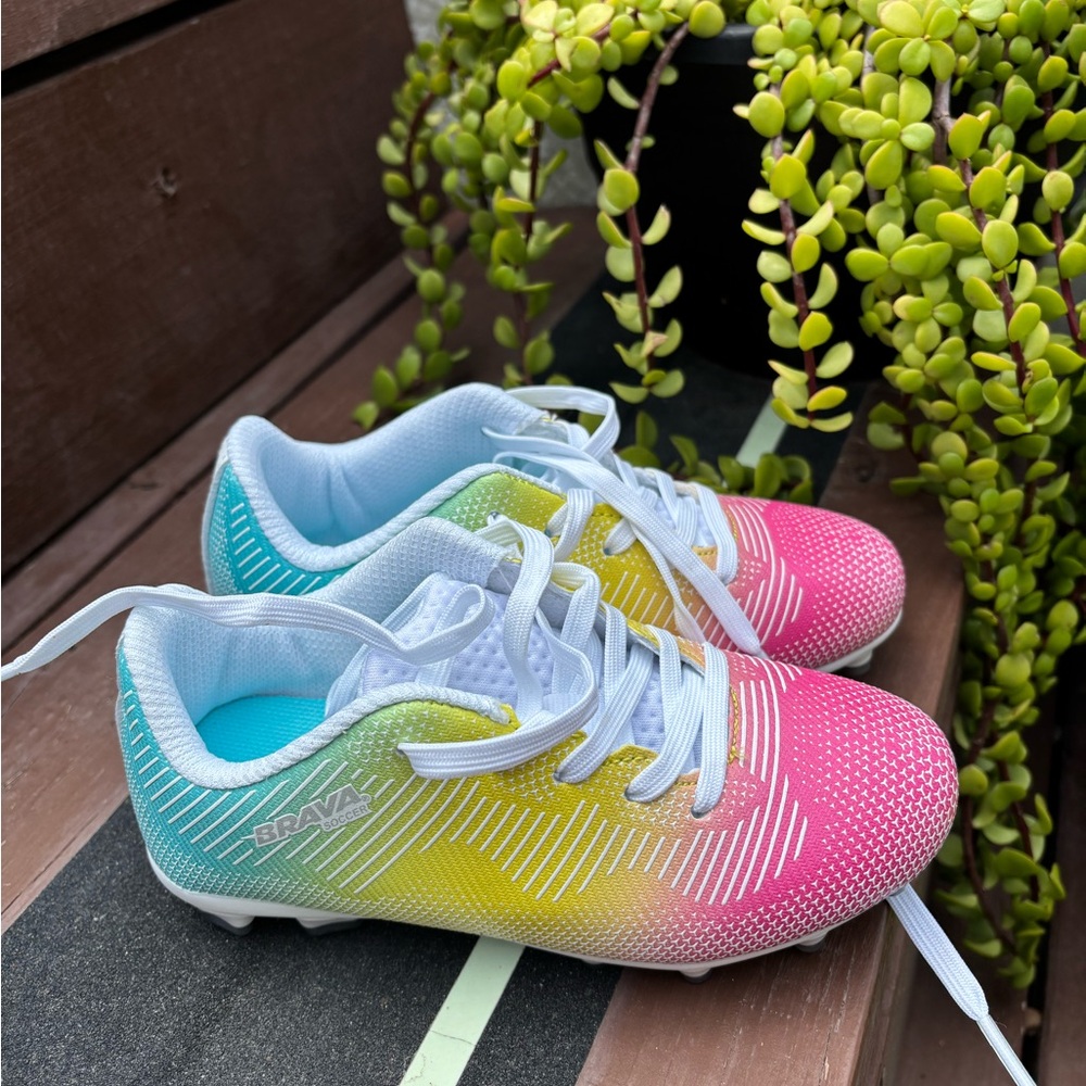 Kids Multicolor Soccer Shoes